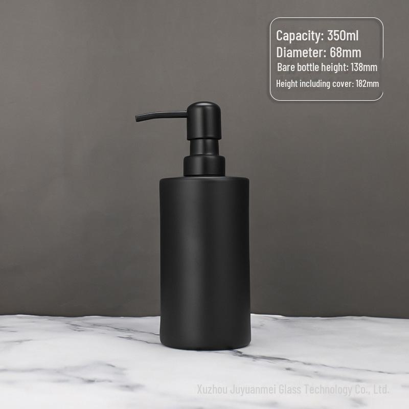 Стеклянный флакон для лосьона и мыла в скандинавском стиле для дома, дезинфицирующее средство для рук и гель для душа в отеле
