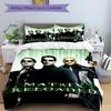 Matrix Reloaded Neo'S Journey Print 3Pcs Bedding Setduvet Cover With 2 Bedropillowcase Home Birthday Gift