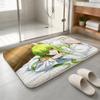 C-Code Geass Floor Mat Machine Washable Soft Flannel Area Rug, Non-Slip Absorbent Floor Mat for Living Room Bedroom
