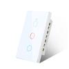 1/2/3 Gang Smart Touch Sensor Switch US Standard LED Light Switch LED Lamp Touch Switch 100V-240V Neutral Wire Required WIFI Wall Switch KTY