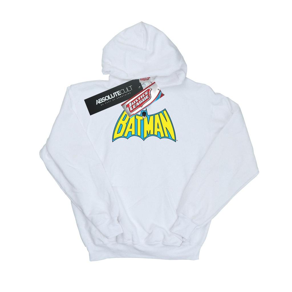 DC Comics Mens Batman Retro Logo Hoodie