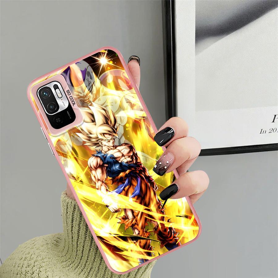 Мягкий чехол-книжка для Xiaomi Poco X3 Pro C61 C51 X3 NFC C50 Крутые Мультяшные Драконий Жемчуг Аниме
