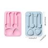 Painting Crayon Silicone Mold Baby Drawing Pencil Cupcake Chocolate Fondant Mould Cake Decorating Tools Candy Clay Molds