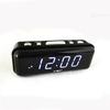 Plug-in Digital Display Clock LED Alarm Clock Has Blue Light Green Light Red Light