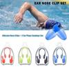 Water Sports Soundproof Earplugs with Box Silent Earplugs Portable Swimming Nose Clip