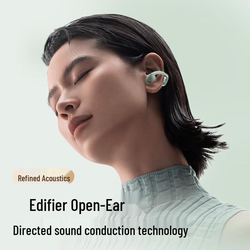 EDIFIER Lolli Clip Open-Ear Wireless Earbuds with ANC