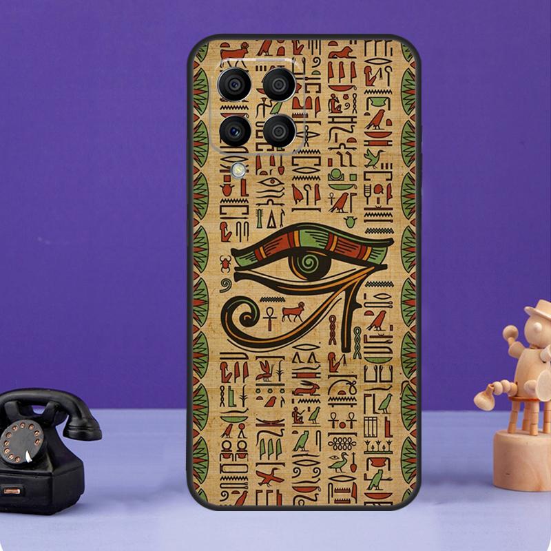 Чехол Eye of Horus Egypt для Samsung Galaxy M12 M32 M52 M55 M13 M33 M53 M14 M34 M54 M20 M30s M31s M51 M31 M21