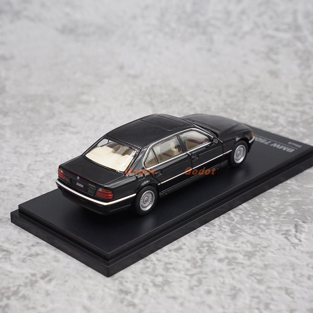 AR Box 1:Масштаб 1:64 Литой сплав BMW 750iL E38 Седан Игрушечные Автомобили Модель Классика Ностальгия Подарки для Взрослых Сувенир Статичный Дисплей