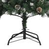 Artificial Christmas Tree with 300 LEDs and Stand Green 240 cm