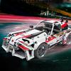 KAZI Building Block Huili Спортивный автомобиль Гоночная серия Детская головоломка Строительный блок DIY Сборка Модель Мальчик Игрушка в подарок