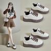 Spring New Ins Female Student Height Increase Sports Board Shoes Casual Shoes Street Shot XW