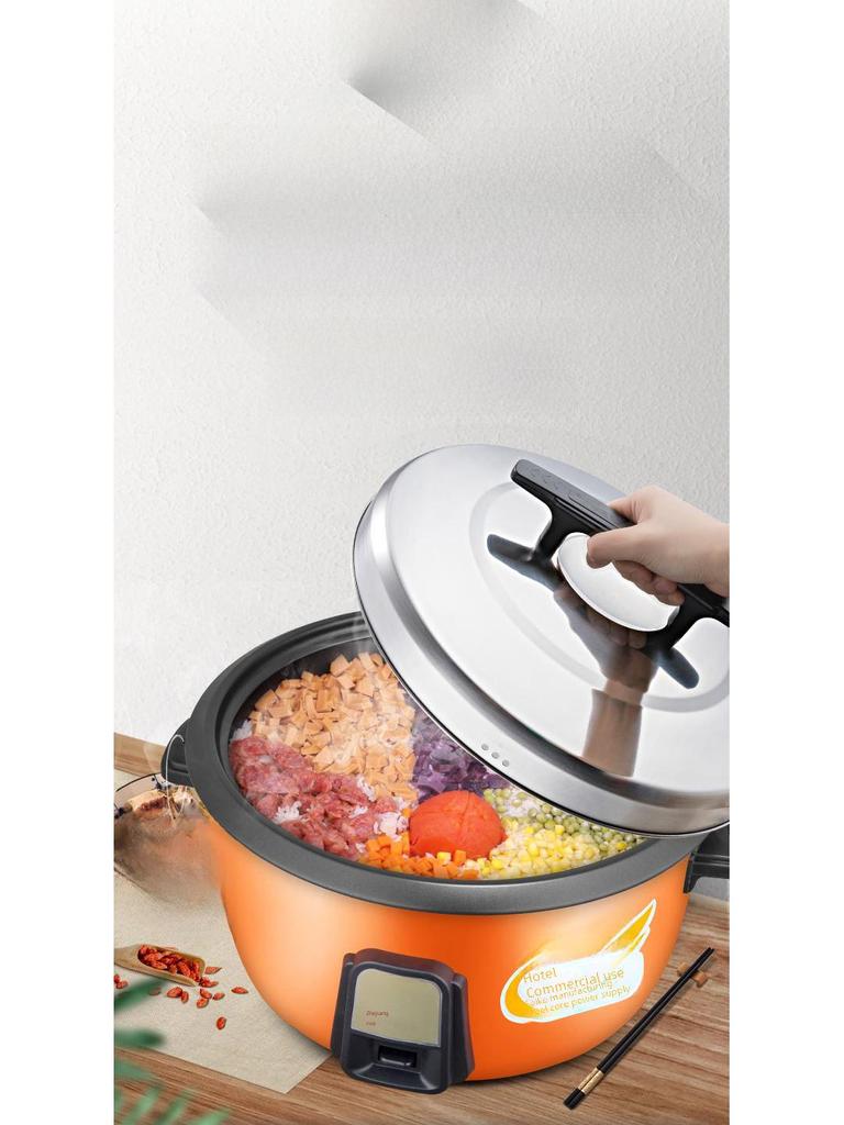 Рисоварка коммерческого назначения с большой вместимостью: Доступны размеры от 6 л до 45 л.