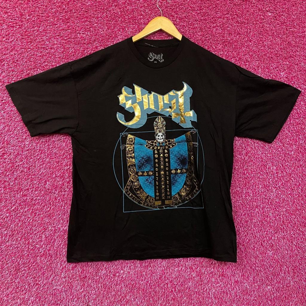 Футболка Ghost Papa III с золотой фольгой Vitruvian