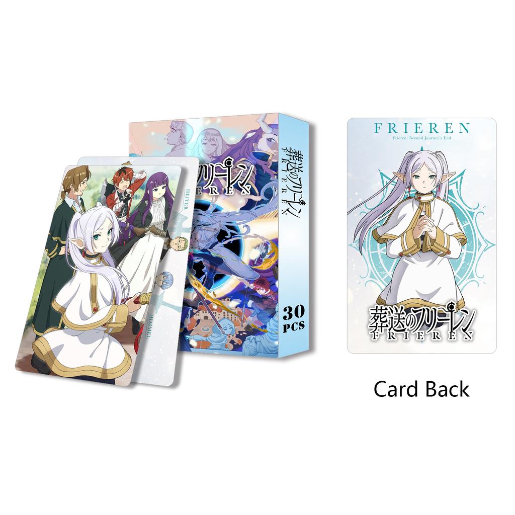 Набор из 30 коллекционных карточек с мультяшными фотографиями в стиле аниме, сувенир