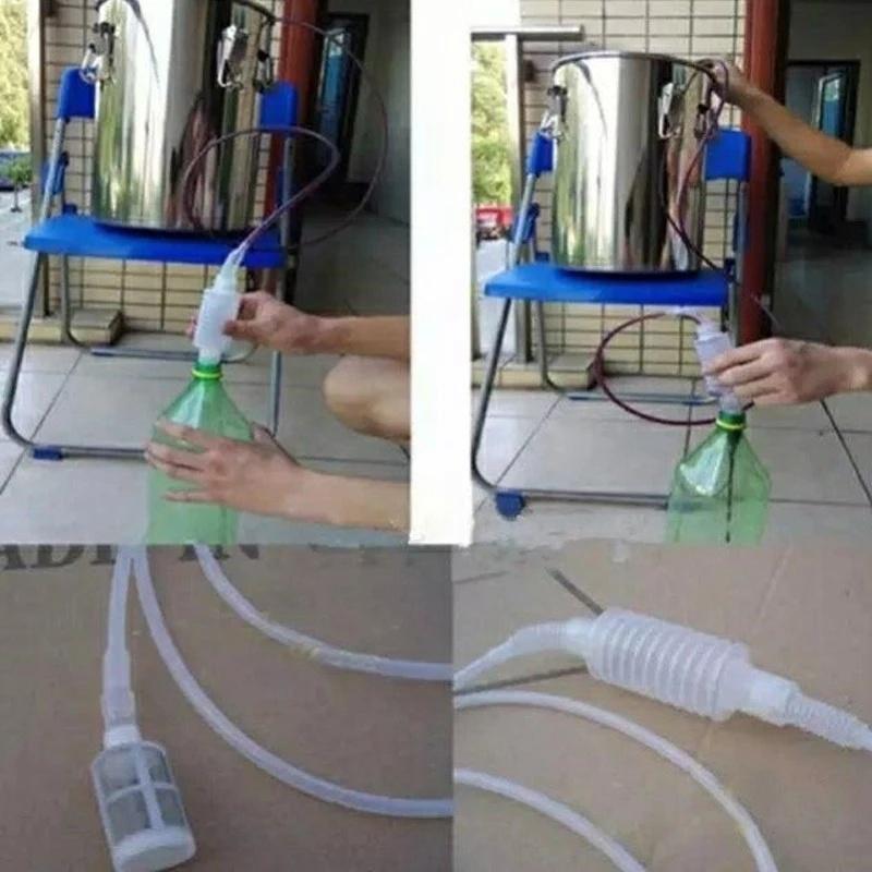 Сифонный шланг для домашнего пивоварения, инструмент для изготовления вина, пива, пивоварение, пищевые материалы, продажа ручного хмеля, сифонный фильтр