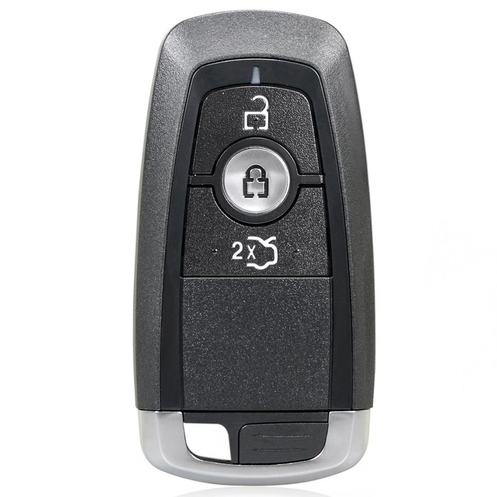 3 кнопки, 433 МГц, умный удаленный автомобильный брелок без ключа с 49 чипами A2C93142101, подходит для Forddo