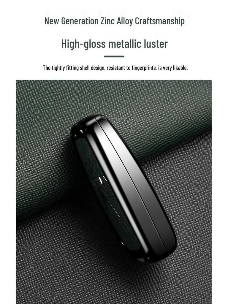 Vinfast Vietnam Car Key Case for Zhonghua V5/VF8 VF3/5/9 High-End Key Bag with Buckle for Men