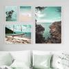 Пляжный пейзаж настенные художественные картины холст картины скандинавский морской пейзаж постеры и принты для гостиной украшение дома