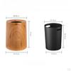 Elegant Wood Grain Waste Bin for Home And Office