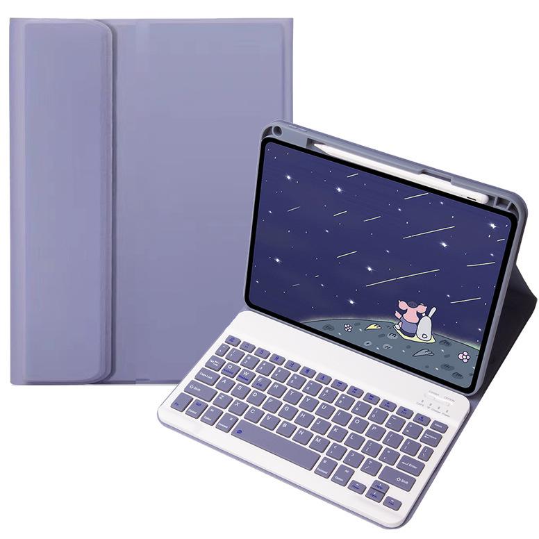 Совместимый чехол-клавиатура для iPad11 A16 2025 года - 10-е поколение 10,9" | Bluetooth | Слот для стилуса | Сенсорная подсветка