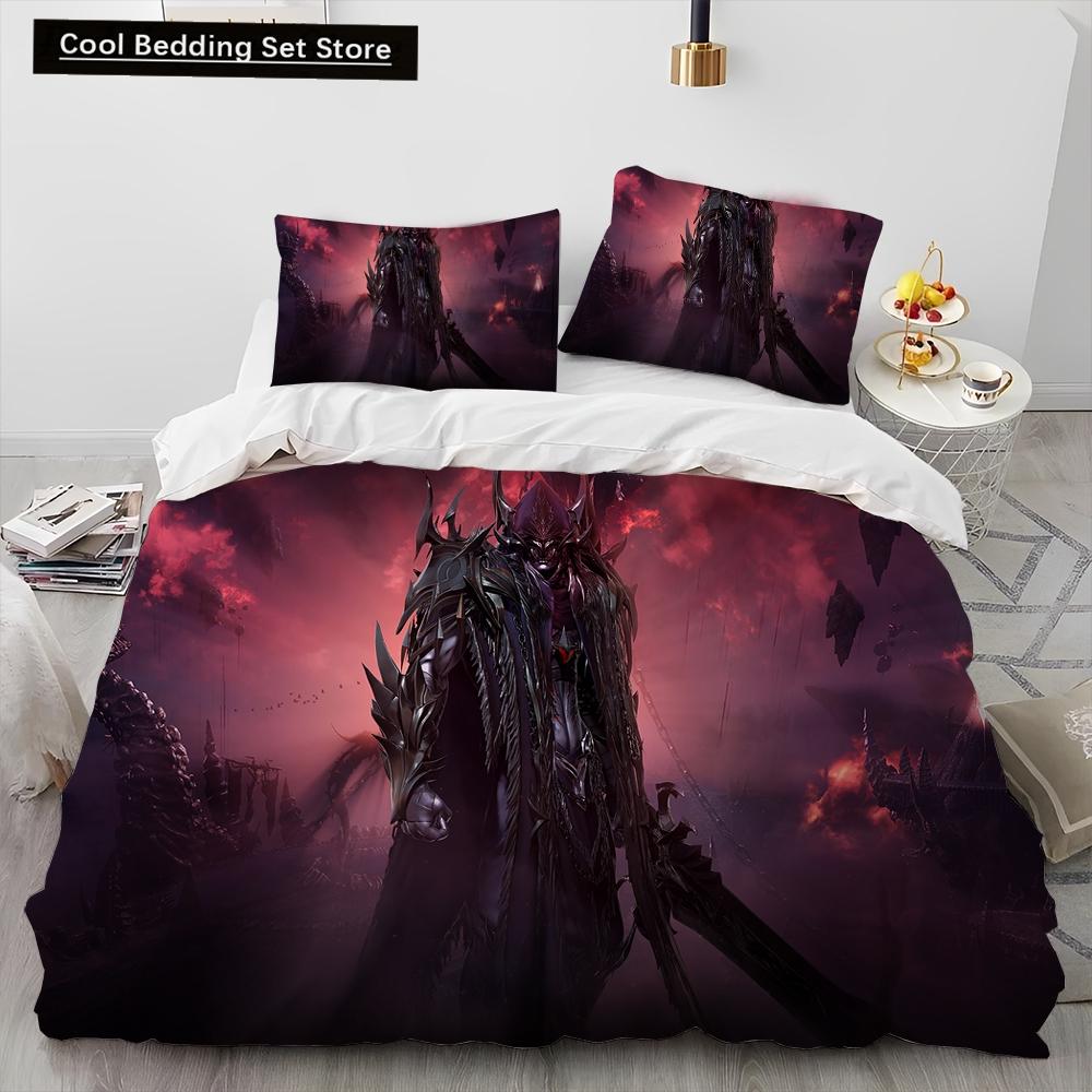 3D Lost ARK Gamer Cartoon Comforter Постельное белье, пододеяльник, наволочка, комплект постельного белья размера «king-size» для детей