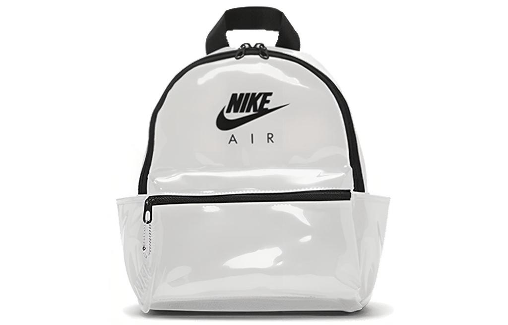 Nike Полиуретановый Гелевый Рюкзак Обычный Унисекс Белый