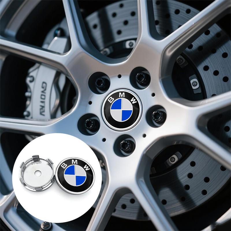 vtdfs3 4pcs 56/60mm Car Wheel Center Hub Cap Rim Cover Emblem Stickers For BMW F20 E36 E92 E87 E30 E46 E91 F31 X5 E53 E34 F11 E70 X1