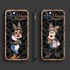 Disney Микки Минни Чехол TPU Мягкий Фунда Бампер для Apple iPhone 12 Mini 11 15 Pro Max XS X 14 SE XR 8 Plus 13 Pro 13pro