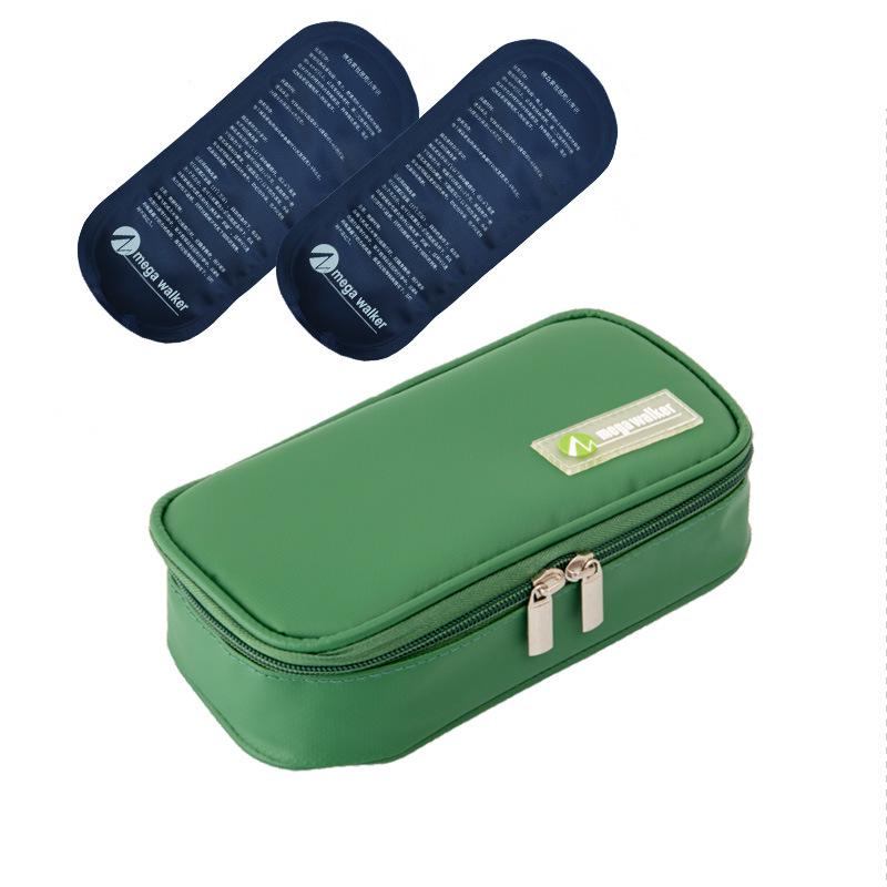 Large Insulated Portable Outdoor Medicine Cooler Bag for Insulin with Ice Pack