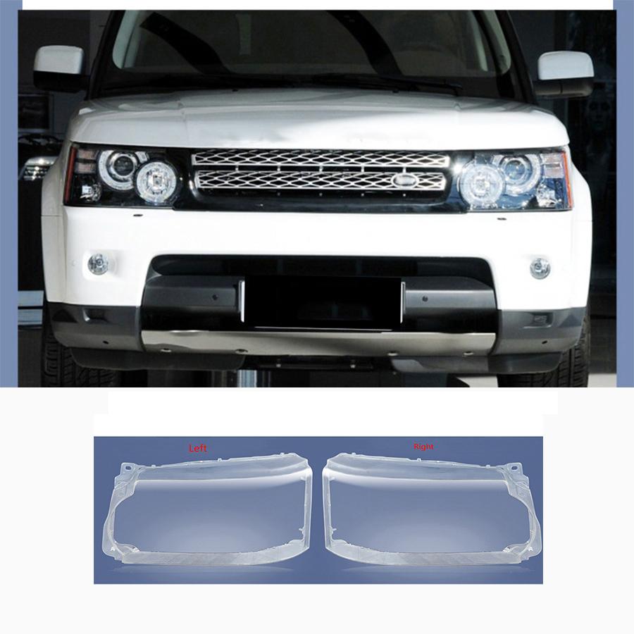 Pair of Headlight Lenses for Land Rover Range Rover Sport 2010-2013