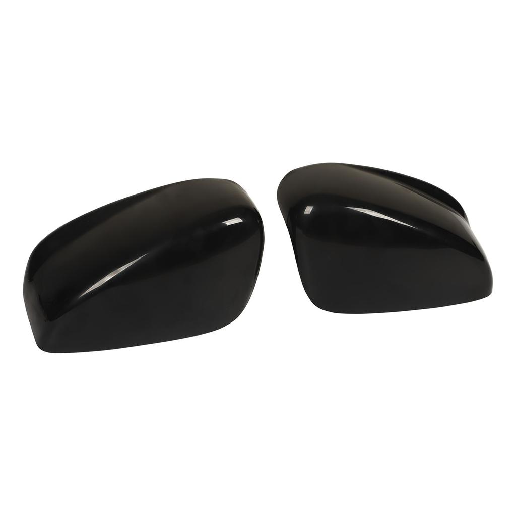 1 пара накладок на колпаки зеркал заднего вида автомобиля, глянцево-черные, накладки на колпаки зеркал боковых дверей, замена для Accord 2008-2012