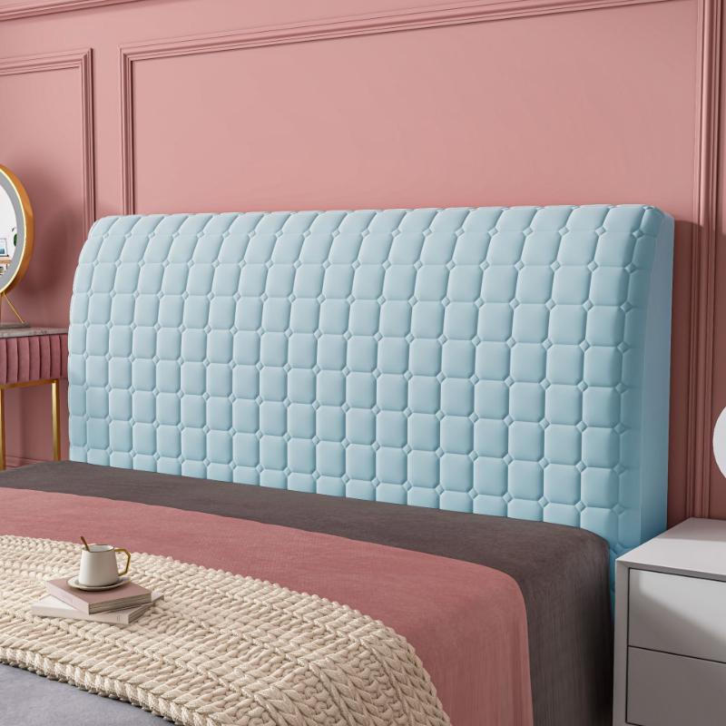 Универсальный противоударный чехол из хлопкового прослойного изголовья, летний прохладный шелковый чехол для изголовья кровати, декоративный чехол для прикроватной тумбочки