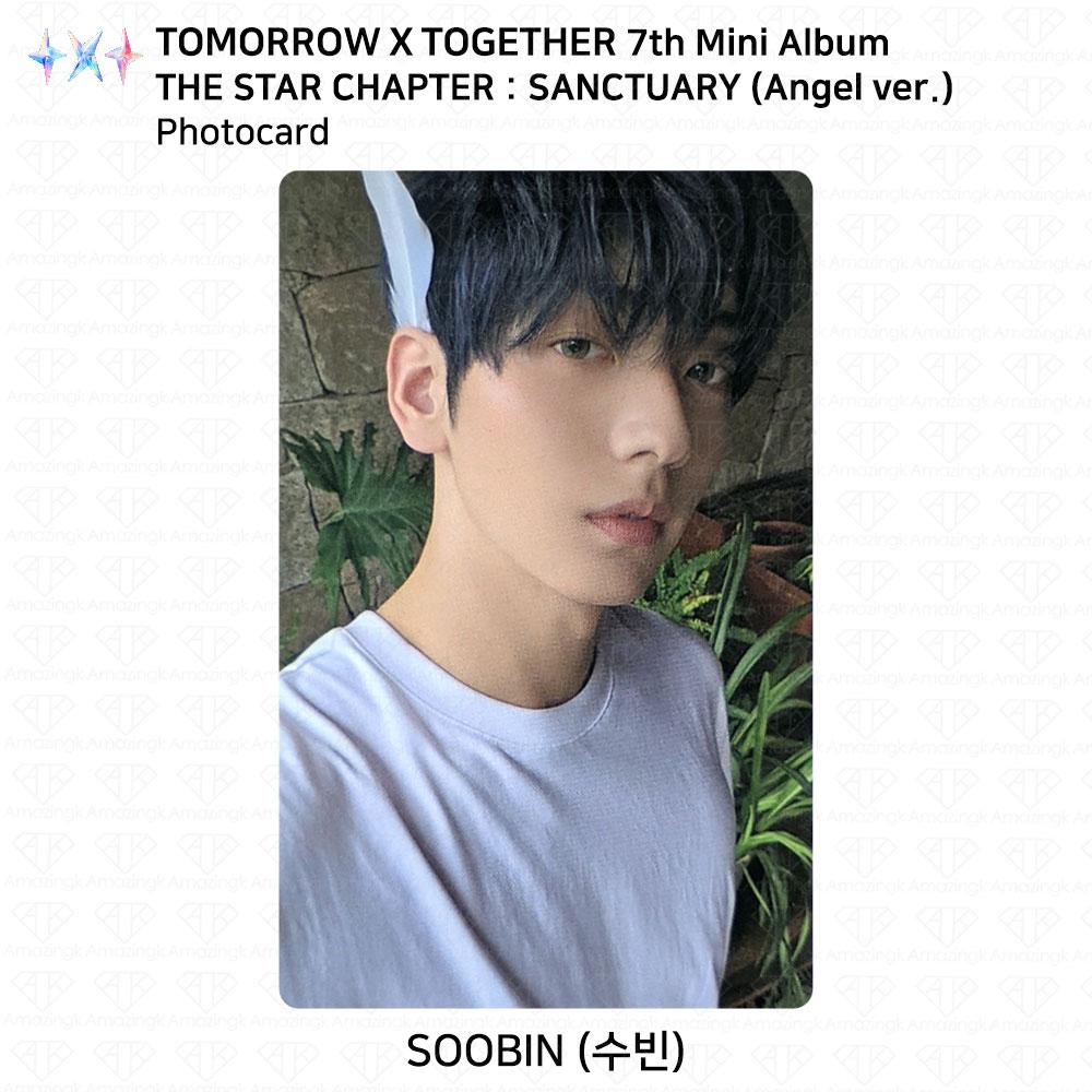 TXT 7-й мини-альбом The Star Chapter SANCTUARY Angel ver Фотокарта Постер Набор открыток