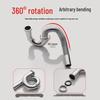 Thickened Stainless Steel Basin P-Bend Drain Pipe