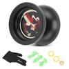 Alloy Yoyo Ball Unresponsive Bearing Stable Speed Long Time Rotation Yoyo Toy for Children Over 14 Y