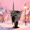 927 деталей MOC Властелин Колец Шлем Короля-чародея Ангмара Хоббит Властелин Колец Модель Строительные Блоки Архитектура Игрушка Рождественские Подарки Кирпичики Дети