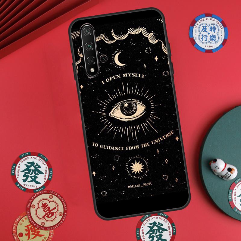 Лунное Полнолуние Колдовская Тайна Тотем Для Huawei Nova Y73 Y72 Y61 Y91 Y90 Y70 Y60 12s 12i 11i 8i 9 10 SE P60 Pro P30 P40 Lite Чехол