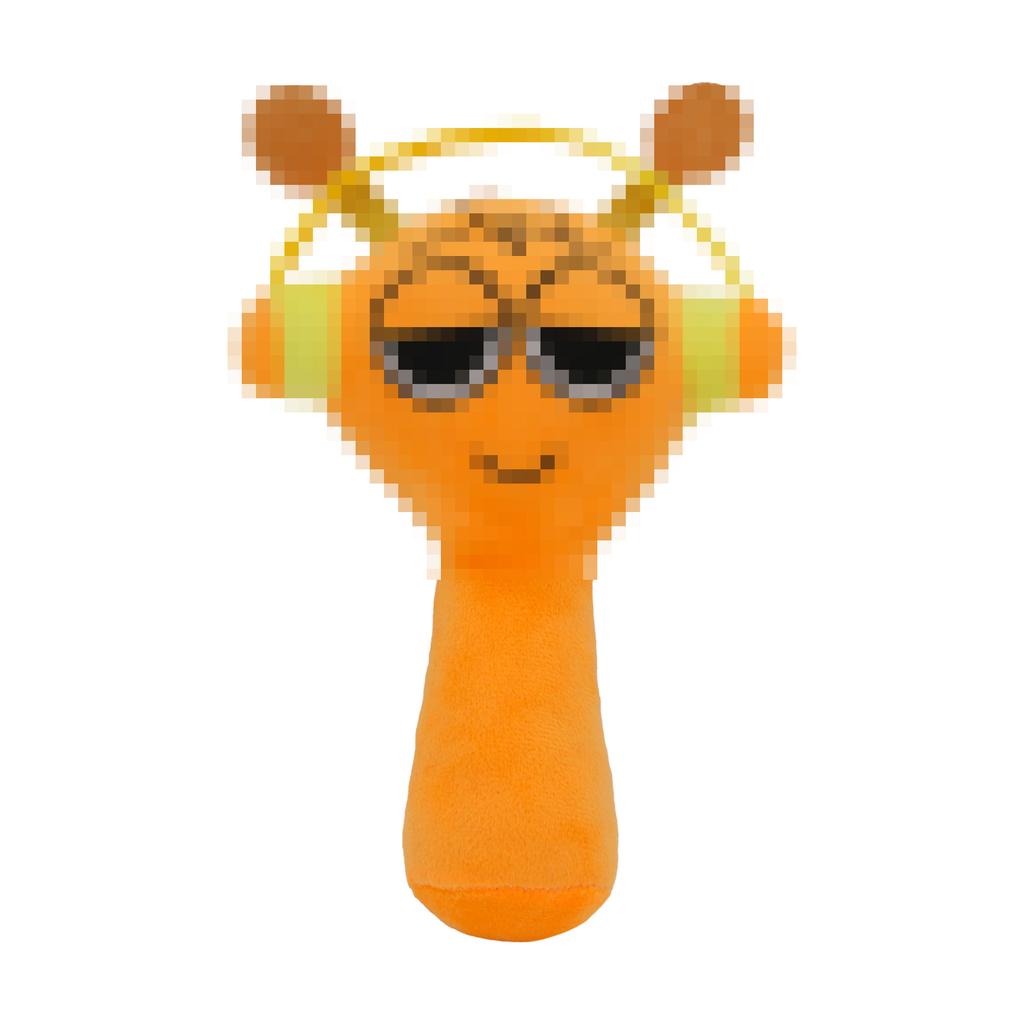 Cute Plush Toy Doll  Soft Stuffed Animal with Wrist Strap Portable Gift Toy for Kids Boxed