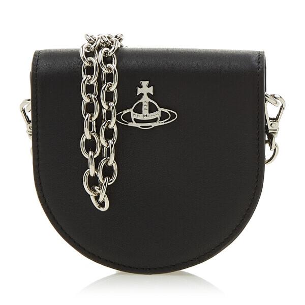 Vivienne WeStwood Женская Маленькая Сумка-Седло из Гладкой Кожи Cross Bag 43030005 L001q N401