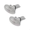 2x Side Indicator Light Compatible Professional Easy To Install Sturdy Turn Signal Lamps