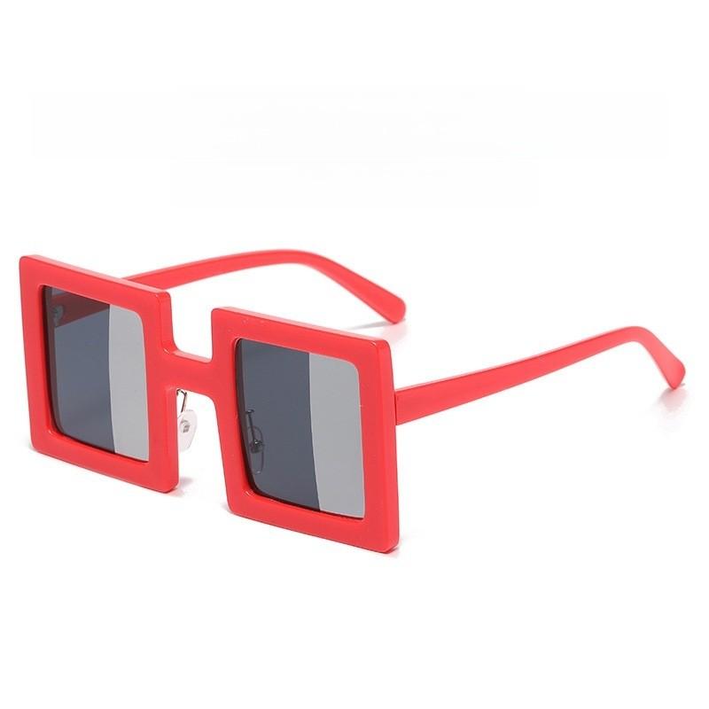 Modern Square Eyewear With Pc Frame And Colorful Silver Lenses For Casual Wear And Driving