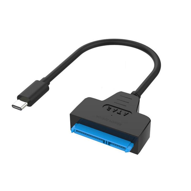 SATA 22-Pin To USB 3.1 Type-C Adapter Cable for 2.5-Inch SSD