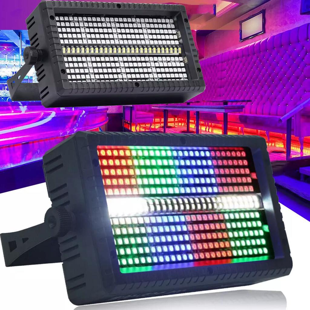 Light4Me Auri Strobe Stroboskop Blinder Oświetlacz Efekt Świetlny 24X1W Cw/A + 240X0,2W Rgb Led
