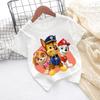 Paw Patrols Baby TShirt Girls  Boys Clothes Cartoon Anime Chase Skye Figure Printed Toddler Tops Summer Clothes Gift