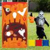 Halloween Sandbag Flag Courtyard Outdoor Children Game Pprops Decoration Pumpkin Skull Vampire Clown Witch Holiday Party Series