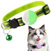 Adjustable Locator Holder Collar Reflective Strip Puppy Collar for AirTag Cat Puppies