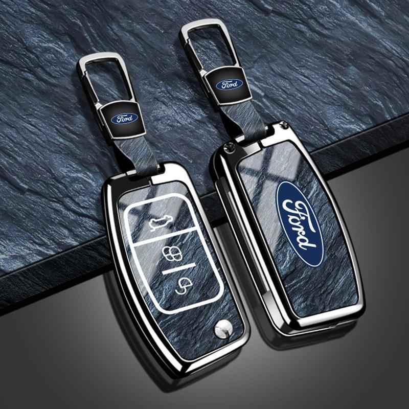 Новый стильный чехол-футляр для автомобильного пульта ДУ для Ford Fiesta Ecosport Складной Fiesta Focus 2 Ecosport Kuga Escape Falcon B-Max C-Max Eco