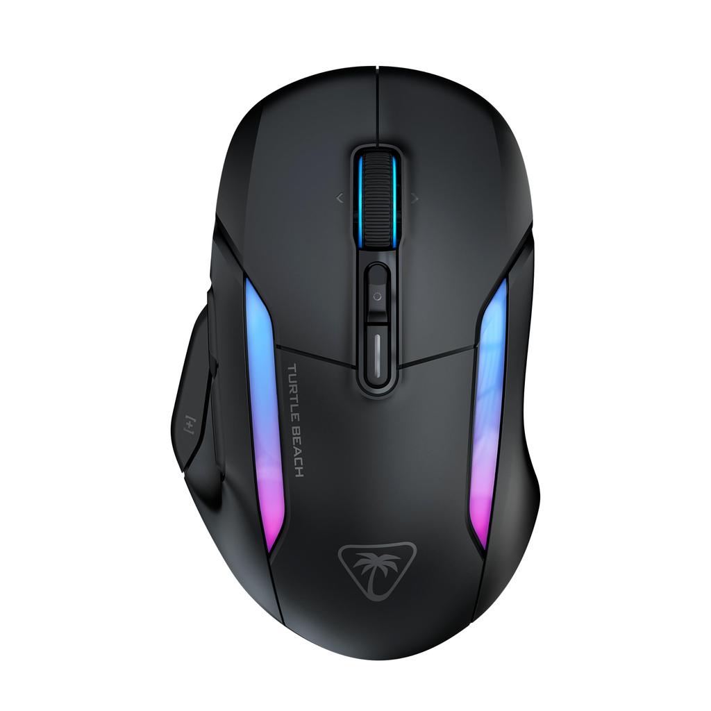 Игровая мышь TURTLE BEACH Kone II Air Черная Беспроводная 26K DPI 650IPS Совместимая Несколько кнопок Функция макроса Держатель крышки Эргономичный дизайн