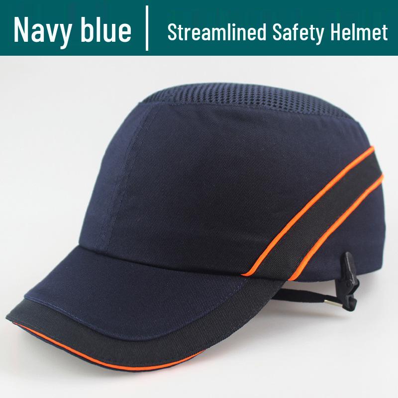 Breathable Lightweight Anti-Impact Baseball-Style Waterproof Safety Helmet Liner