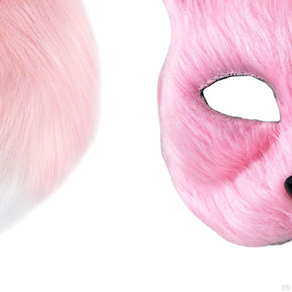 Искусственный кошачий хвост Набор реквизита для украшения Хэллоуина, вечеринки, фестиваля